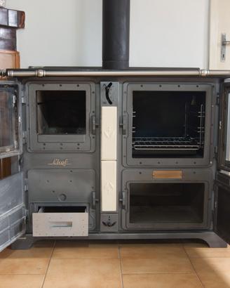 Cucina a legna Termorossi Chef-pari al nuovo