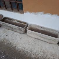 Fioriere in cemento