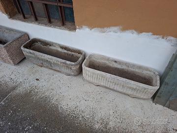 Fioriere in cemento