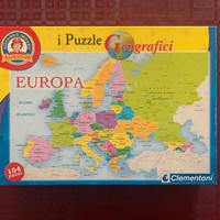 Puzzle geografico Europa
