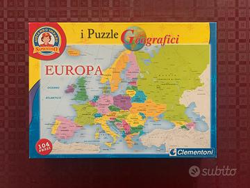 Puzzle geografico Europa