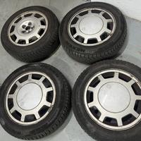 4 cerchi 5x100 per Volkswagen Polo gomme 185 60 15