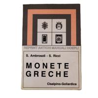 Monete Greche - Manuale Hoepli - Ricci Cisalpino