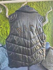 giubbino moto smanicato vera pelle Richmond 52/54 