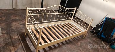 Struttura letto singolo in ferro " Princess" 