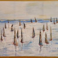 Quadro "Domenica al mare" - Alba De Vito