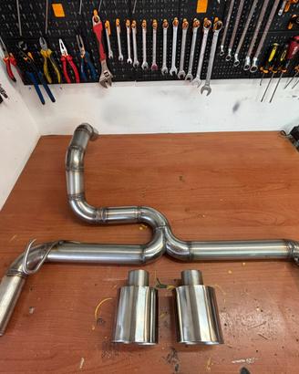 Terminale di scarico 500 abarth da 60.3