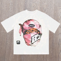 Maglietta Crop Tee con grafica streetwear bianca e