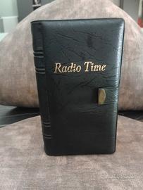RADIO SVEGLIA  DA VIAGGIO  "RADIO TIME" ANNI 60/70