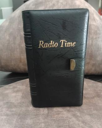 RADIO SVEGLIA  DA VIAGGIO  "RADIO TIME" ANNI 60/70