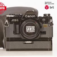 Canon AE-1 + power winder A