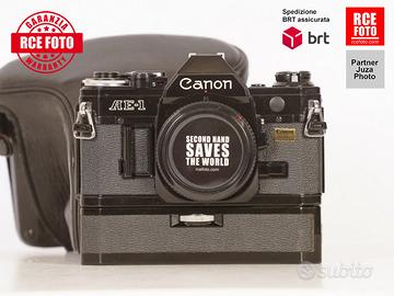 Canon AE-1 + power winder A