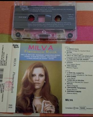 Milva - Flamenco Rock. MC Audiocassetta 1991