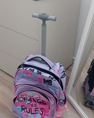 zaino nuovo scuola con ruote