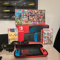 Nintendo Switch con giochi