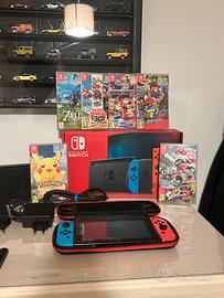 Nintendo Switch con giochi
