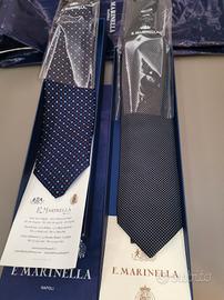 E. MARINELLA - CRAVATTE SARTORIALI IN SETA PURA 
