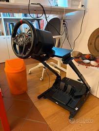 Thrustmaster T128 + VEVOR Supporto per Volante