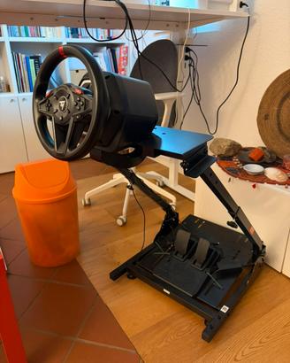 Thrustmaster T128 + VEVOR Supporto per Volante