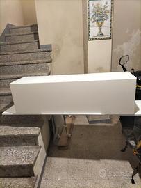 Pensile per cucina 140x40 bianco