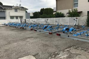 Rimorchio porta barca o gommone 2400Kg complessivi