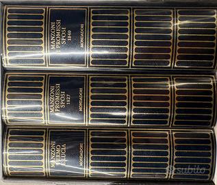 MERIDIANI MANZONI PROMESSI SPOSI 3 VOLUMI