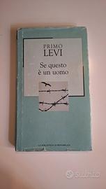 Primo Levi - Se questo è un uomo - Ed. La Bibliot