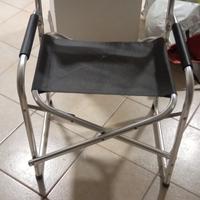 sedia regista pieghevole 