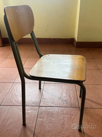 Sedie scolastiche usate (70%)