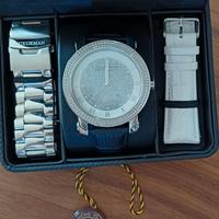 orologio diamanti uomo Luxurman