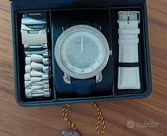 orologio diamanti uomo Luxurman