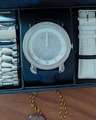 orologio diamanti uomo Luxurman