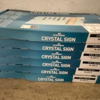 Targhe porta-nome DURABLE Crystal Sign A5
