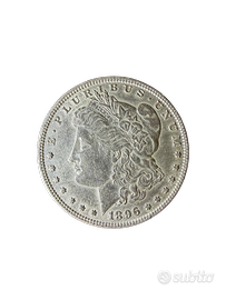 Morgan Dollar 1896 Philadelphia argento