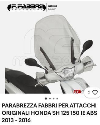ParabrezzaNUOVO xSh125/150Abs2012-2016