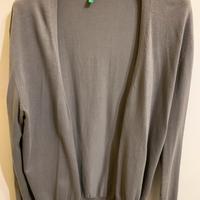 Cardigan Benetton grigio