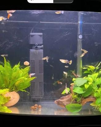 ACQUARIO VISION NERO 110 litri + MOBILE