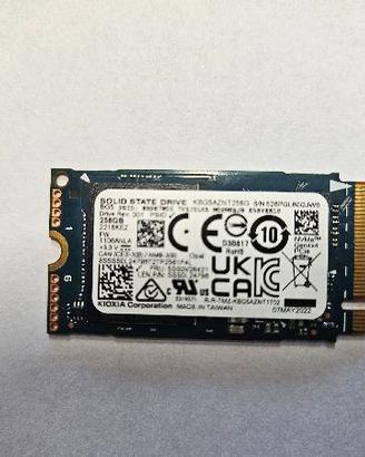 SSD NVMe 2230 256 GB