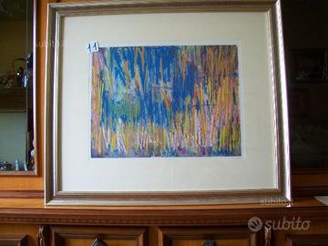 Quadro Antonio Corpora con cornice. Esemplare