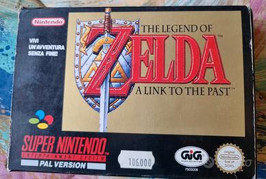 Zelda A Link to the Past SNES PAL ITA GIG Completo