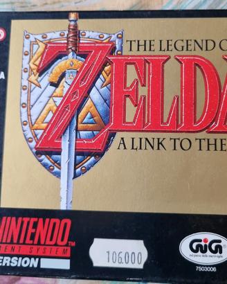 Zelda A Link to the Past SNES PAL ITA GIG Completo