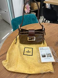 Fendi Mamma baguette  Zucca originale