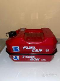 TANICA PER CARBURANTE CON CASSETTA DEGLI ATTREZZI