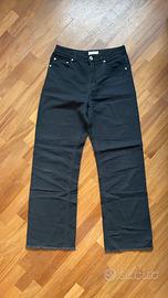 Jeans a palazzo neri