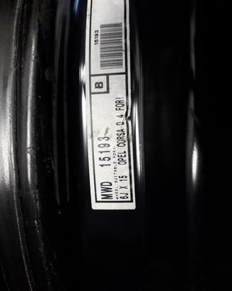 cerchi opel corsa d