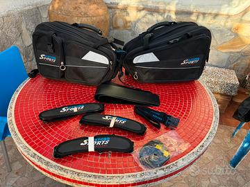 Borse laterali universali moto Oxford Sports