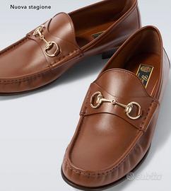 Gucci mocassini marrone chiaro