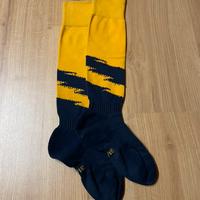 Calzettoni da calcio arancione/blu 31/34