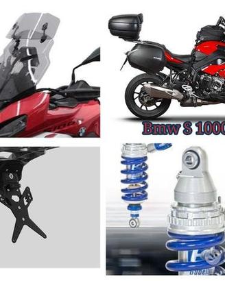 Bmw S1000 Xr accessori scarico protezioni plexi