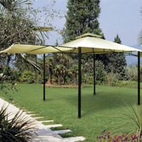 Gazebo 3,3x3,3 M Con Tendalino Laterale